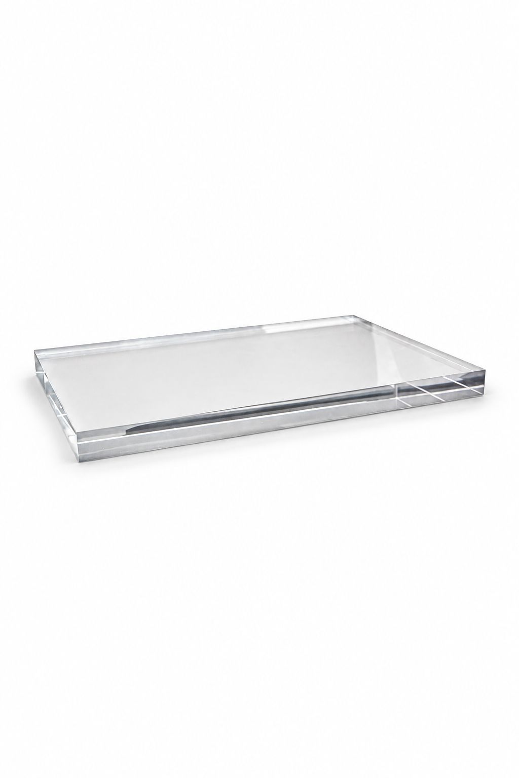 ACRBLOC-011 Clear Acrylic Display Blocks, Large — studio view