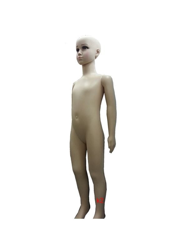 A mannequin standing on a white background.