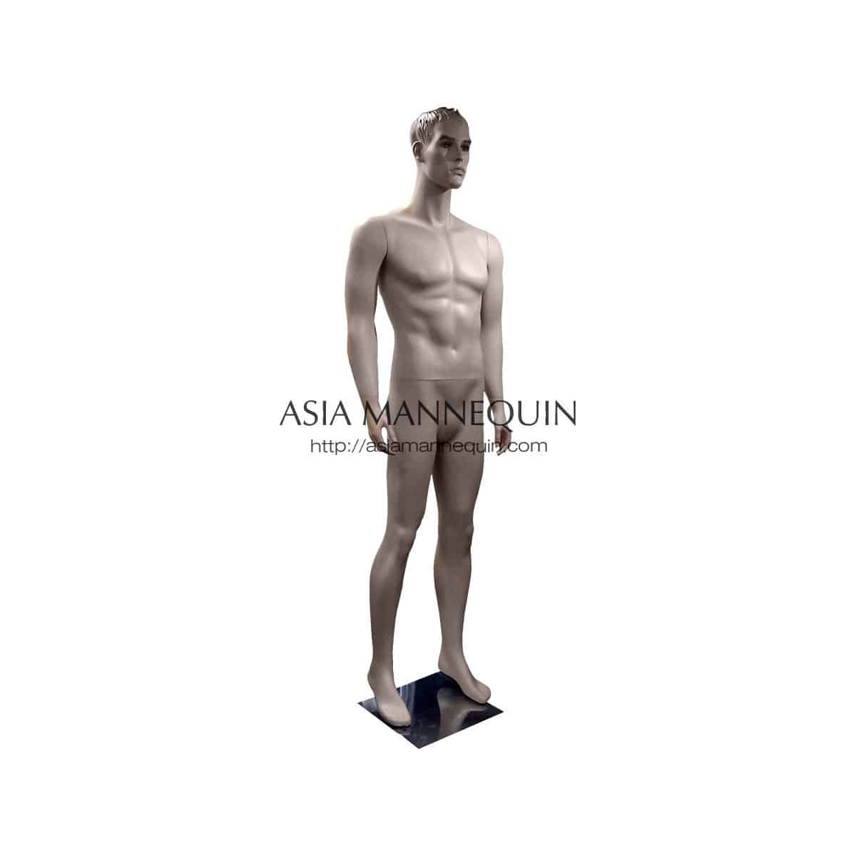 MFSM005 Mannequin Fiberglass, Skin, Male, Full Bodied