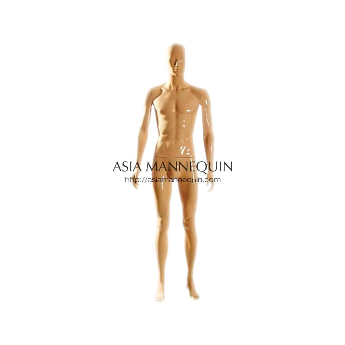MB1 Male Mannequin Beige Color Polypropylene