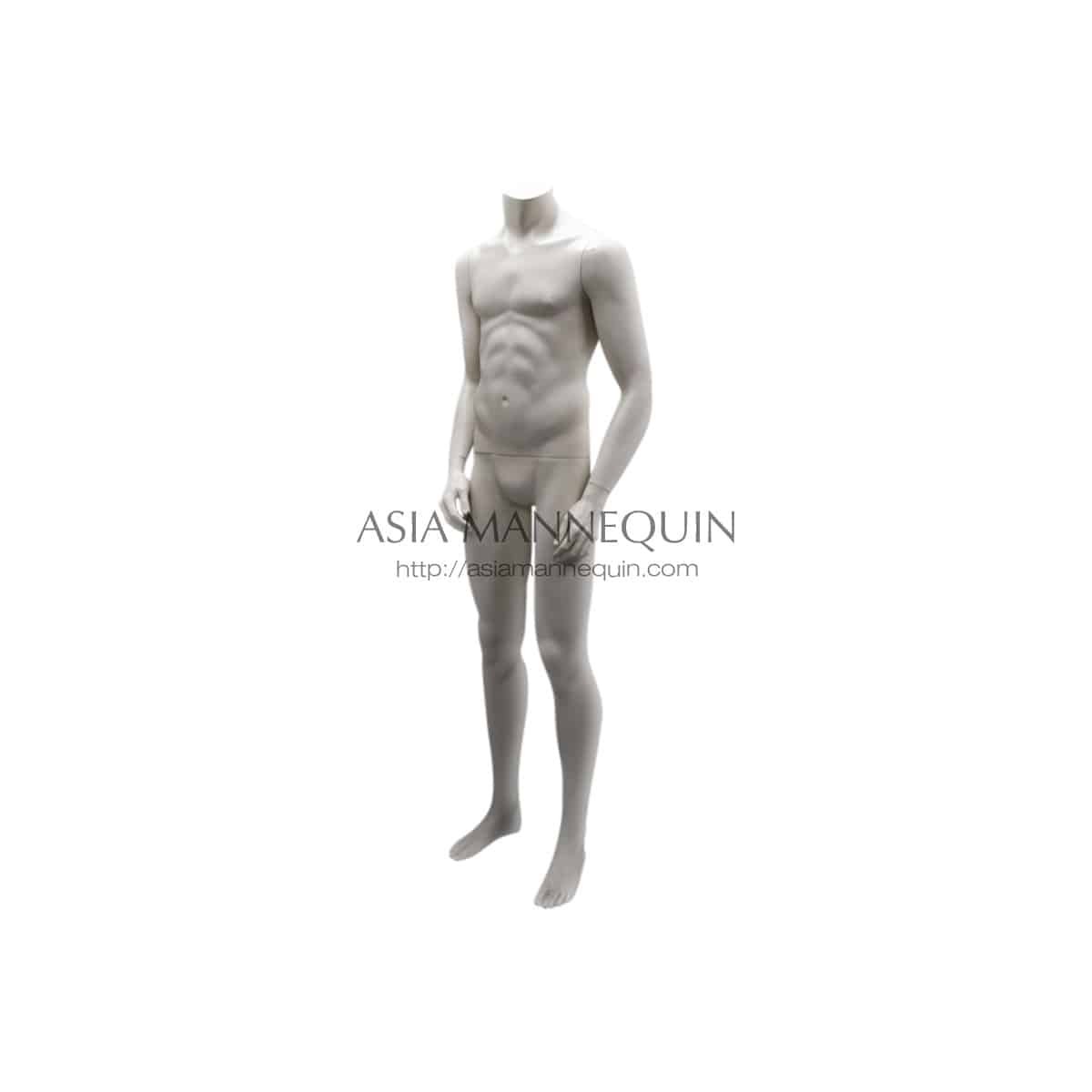 SKM2, Male Mannequin, Fiberglass, Light Yellow