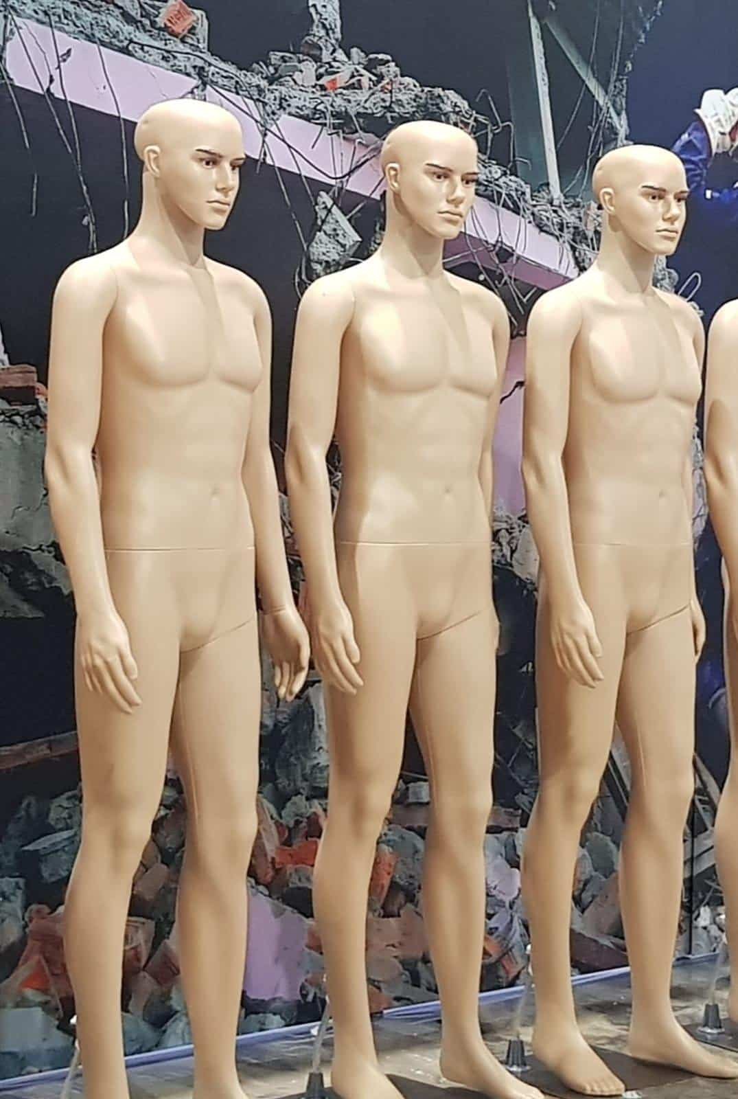 Rent, Mannequin, Male, Full Body, skin body, Realistic Human Face
