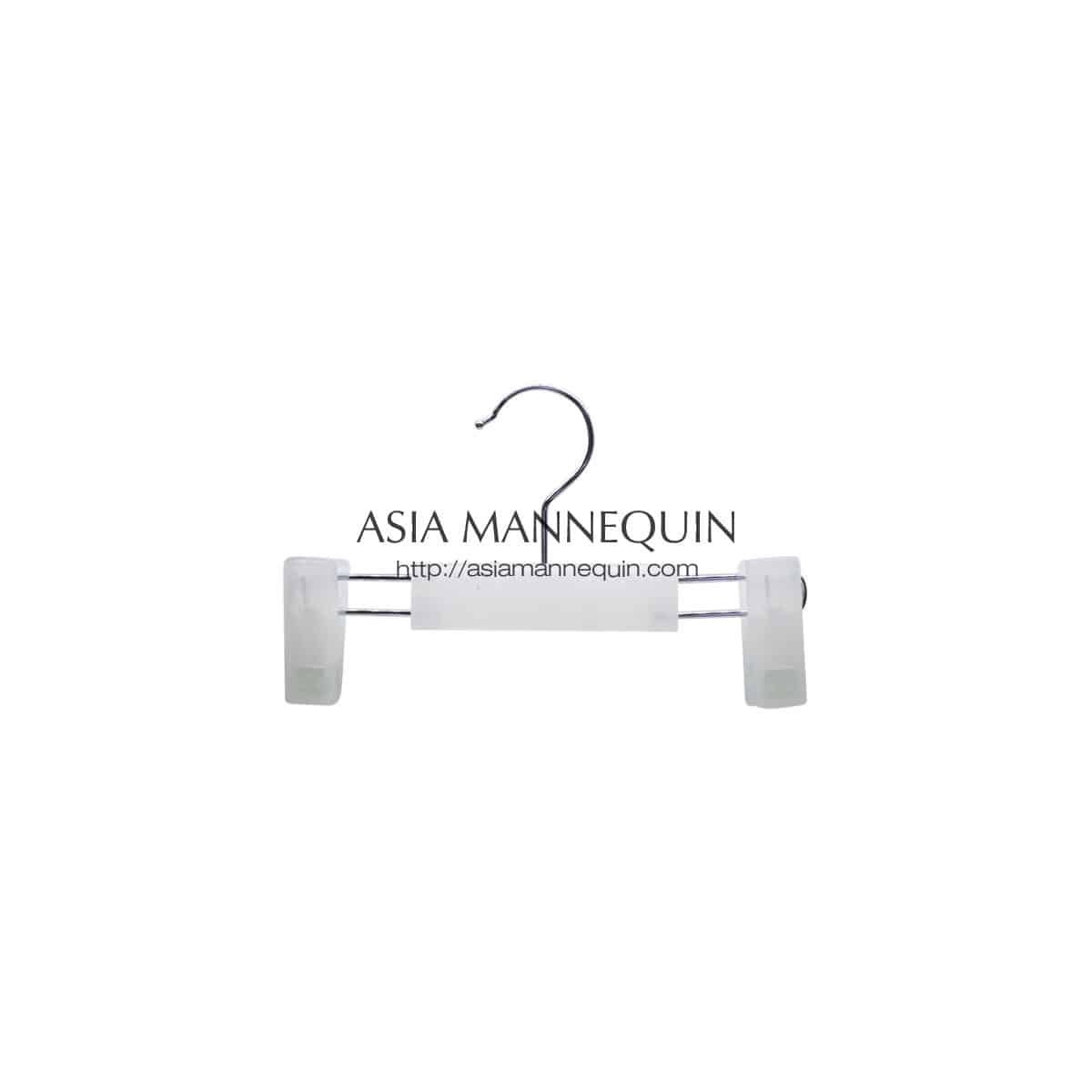 HCPM001 Milky White Mini (Child-Size) Clip Hanger (1 pc)