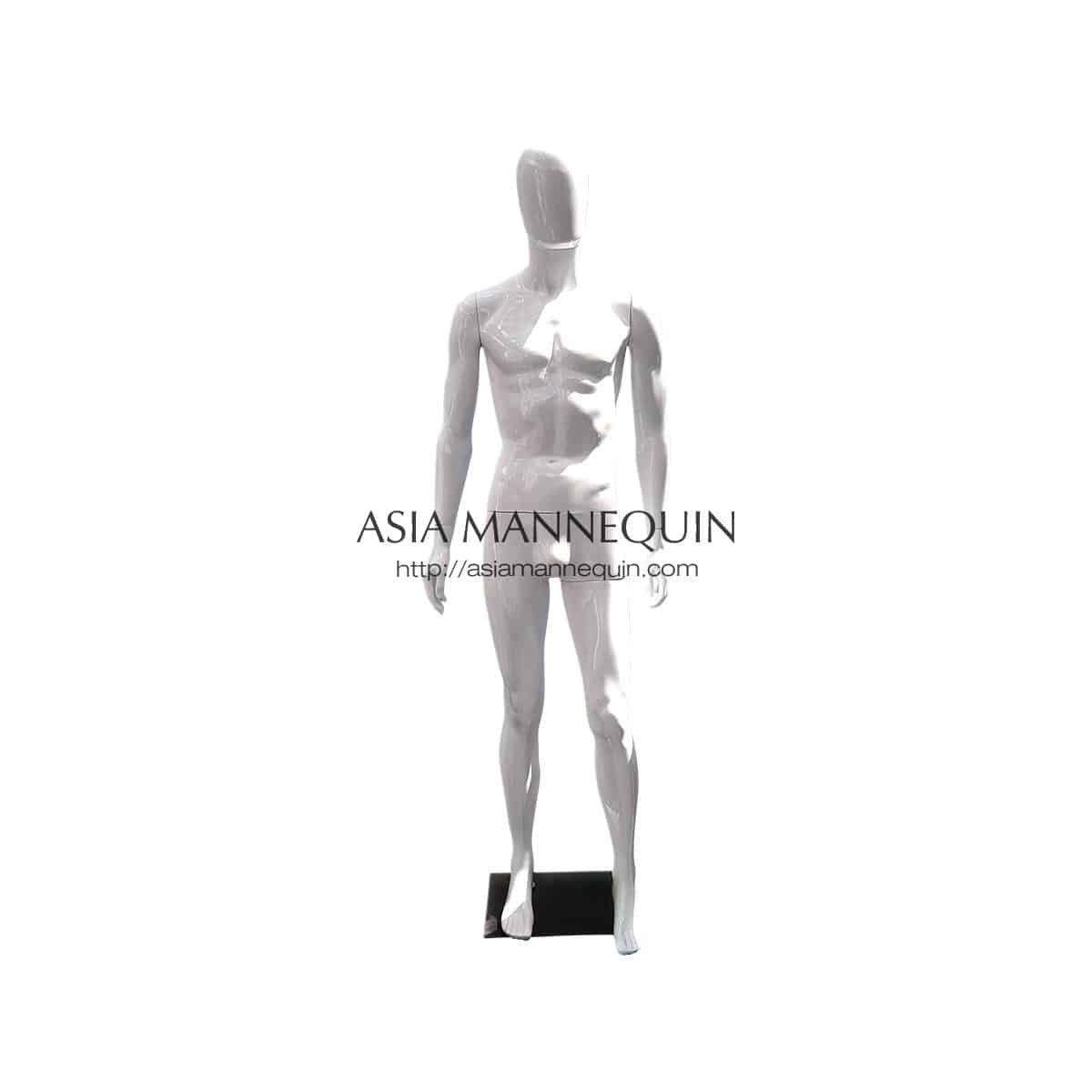 MW1 Male Mannequin, Glossy White