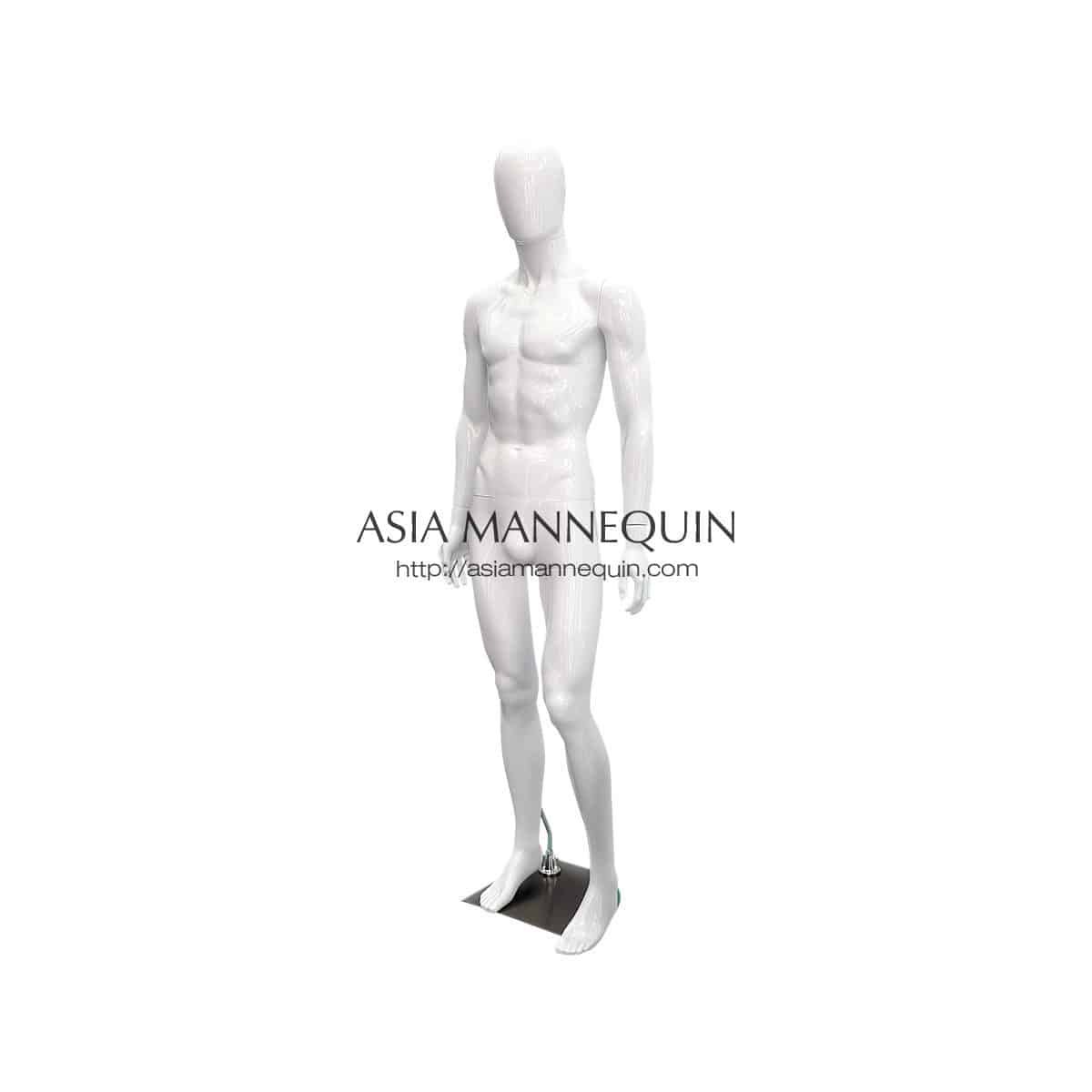 MW1 Male Mannequin, Glossy White