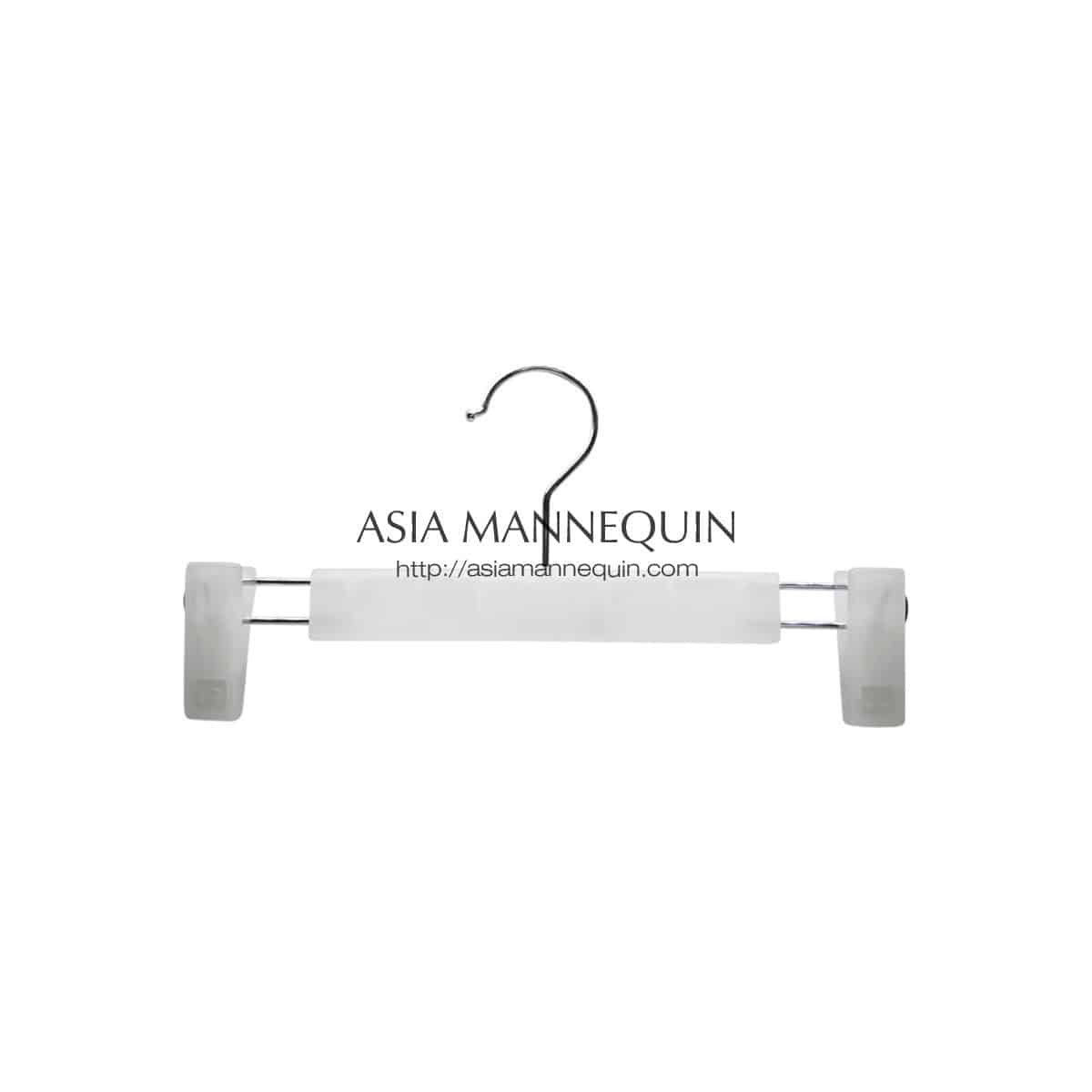 HCP001 Milky White Clip Hanger for Pants & Skirts (1 pc)