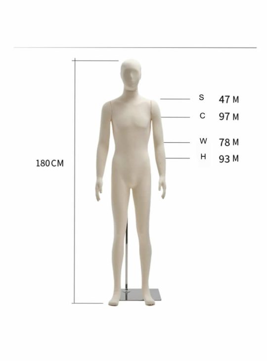 Bendable mannequin B1 Bendable mannequin B1