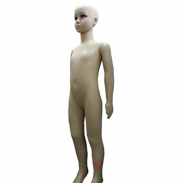 A mannequin standing on a white background.