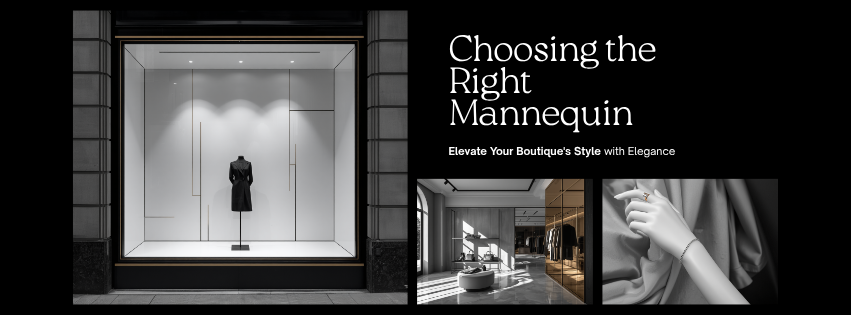 How to Choose the Right Mannequin for a Small Boutique Window