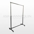 CR026-4FT Clothes Display Racks, 4ft, Single Tier, Extendable Height & Sides