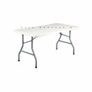 CT 56 Folderable Table White Table