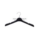 HCB007 Black Color Clothes Hanger w/ Slip Resistor