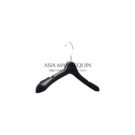 HCB007 Black Color Clothes Hanger w/ Slip Resistor