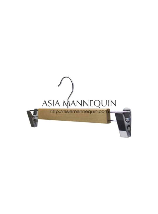 HCP008 Wooden Clip Hanger for Pants & Skirts (1 pc) HCP008 Wooden Clip Hanger for Pants & Skirts (1 pc)