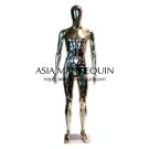 MCHM001G Mannequin Chrome, Male, Gold