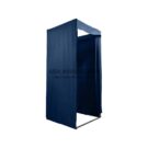 MFR002-BL Fitting Room (Open-Top, Velcro Curtain)