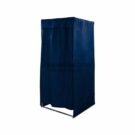 MFR003-BL Fitting Room (Covered-Top, Open Top Velcro Curtain) Rental $79