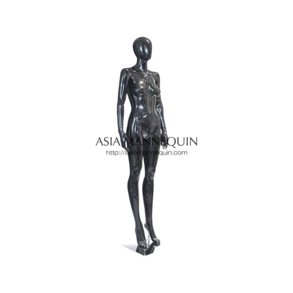 MFWF006B Female Mannequin (Fiberglass, Black Colored)
