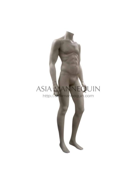 MK3 Male Mannequin, Fiberglass, Headless, Skin