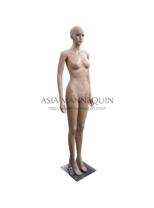 MPSF007 Mannequin Plastic, Skin, Female, Full Bodied