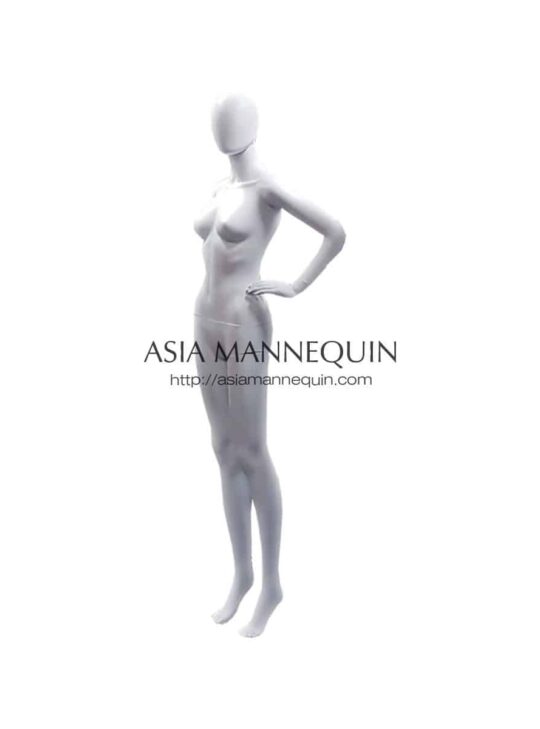 MPWF016G Female Mannequin, Glossy White Display 1 Unit
