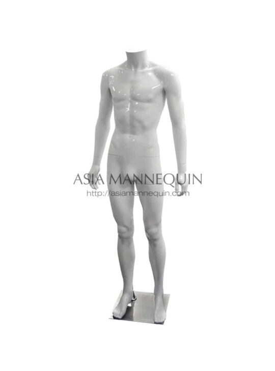 MPWM001HL Male Mannequin, Headless, Glossy White , Matte White. Matt Black, Glossy Black MPWM001HL Male Mannequin, Headless, Glossy White , Matte White. Matt Black, Glossy Black