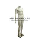 MPWM001HL Male Mannequin, Headless, Glossy White , Matte White. Matt Black, Glossy Black