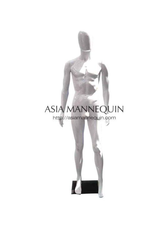 MW1 Male Mannequin, Glossy White