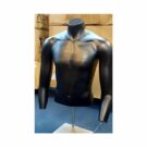 SK65 Male Mannequin, Torso with Arms, Matte Grey